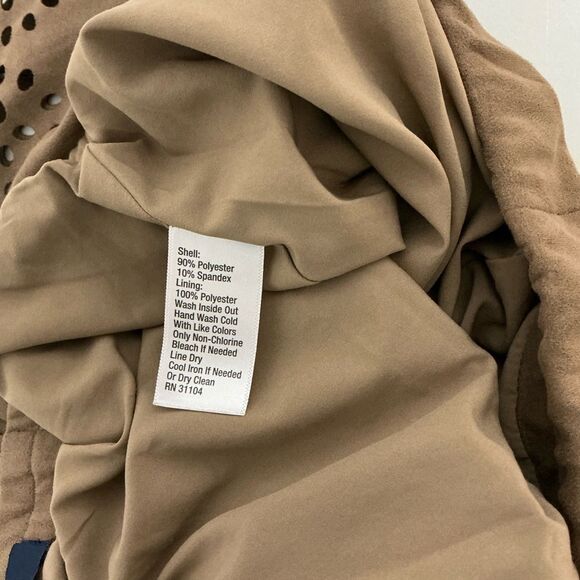 Kaari Blue brown lined shorts size 14 - Picture 5 of 6